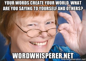 Kris Meme #24 Words Create Worlds