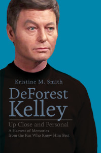 DeForest Kelley Up Close and Personal Book Cover by German Artist Olivia Vieweg